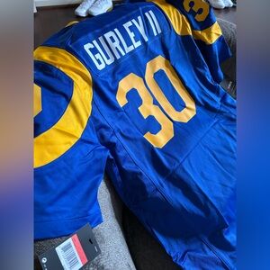 NFL Blue Jersey with Gray Accents